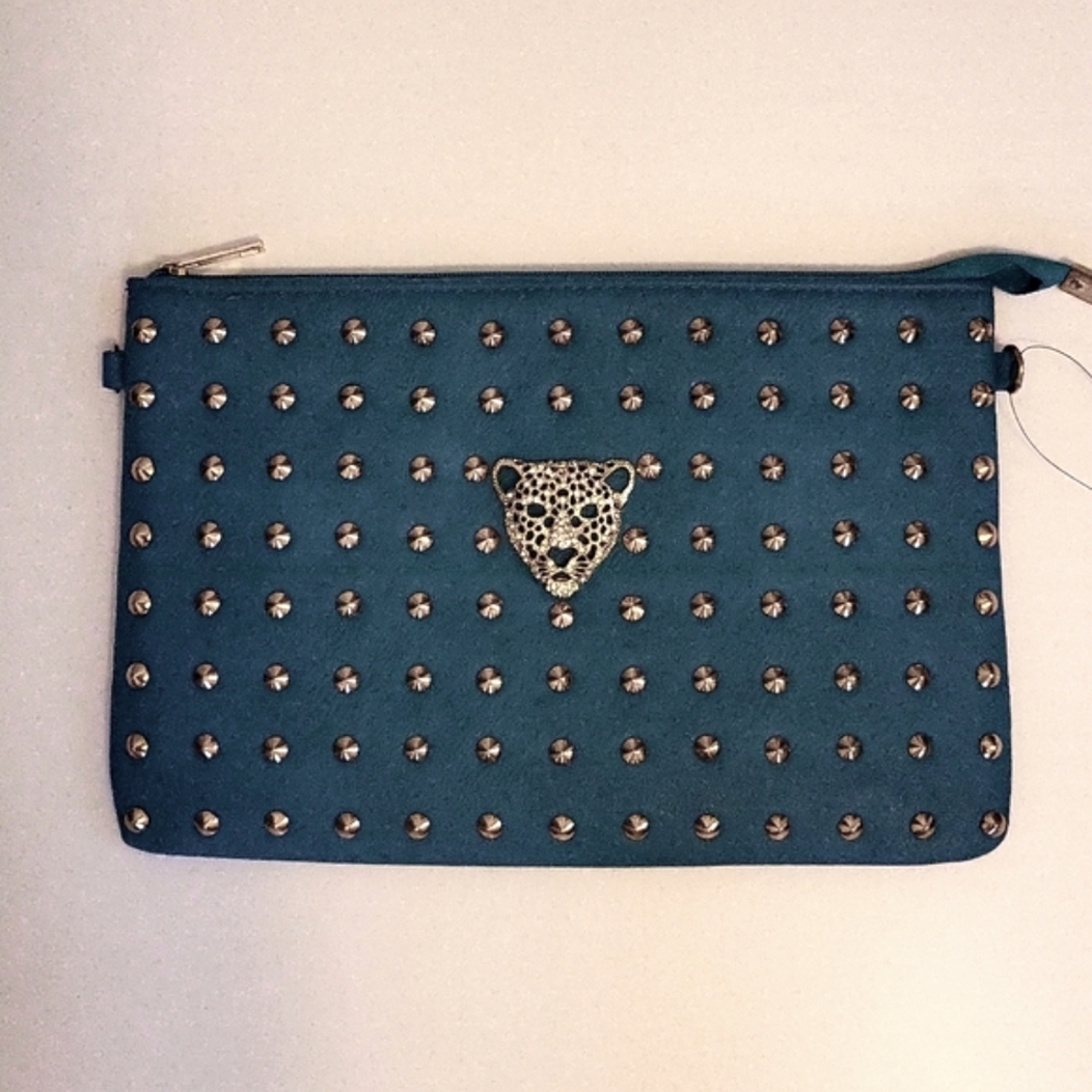 YOKI Purse Teal Blue NWOT
